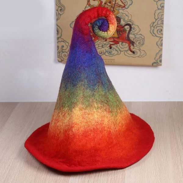 berets 634c fashion gradient witch hat rainbow wizard halloween kid fishing camping festivals fancy dress, Blue;gray
berets 634c fashion gradient witch hat rainbow wizard halloween kid fishing camping festivals fancy dress, Blue;gray