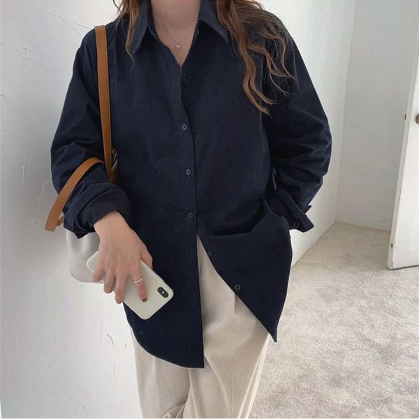 stylish blouse brief office lady basic elegance korean loose fashion slimming work wear women gentle shirts 210421, White
stylish blouse brief office lady basic elegance korean loose fashion slimming work wear women gentle shirts 210421, White