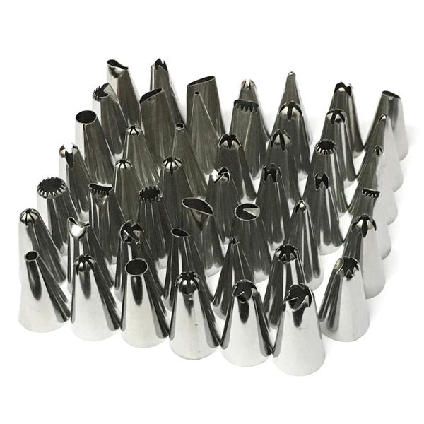 baking & pastry tools 48pcs/set icing piping nozzles stainless steel flower cream tips bag nozzle cupcake cake decorating
baking & pastry tools 48pcs/set icing piping nozzles stainless steel flower cream tips bag nozzle cupcake cake decorating