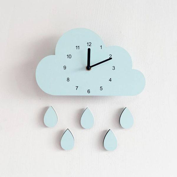 nordic style nursery clock wooden cloud raindrop shaped wall kids baby room clocks home decor 28*16cm
nordic style nursery clock wooden cloud raindrop shaped wall kids baby room clocks home decor 28*16cm