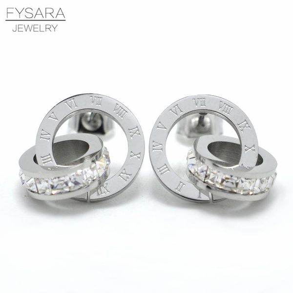 stud fysara letter roman numeral double circle earrings for women love charm square cz crystals jewelry, Golden;silver
stud fysara letter roman numeral double circle earrings for women love charm square cz crystals jewelry, Golden;silver