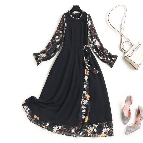 two piece dress europe fashions woman clothes spring floral designers dress up vintage party plus size casual office femme robe i8em, White
two piece dress europe fashions woman clothes spring floral designers dress up vintage party plus size casual office femme robe i8em, White