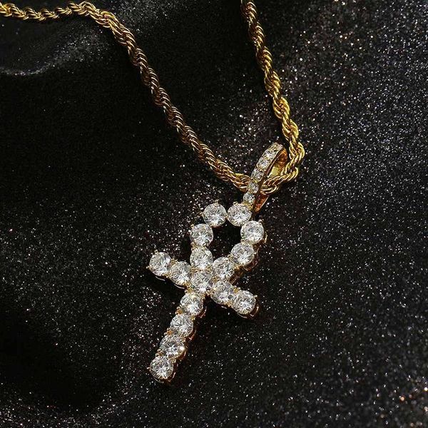 pendant necklaces hip hop ankh crux cross micro pave + cubic zirconia egyptian style chain necklace punk jewelry, Silver
pendant necklaces hip hop ankh crux cross micro pave + cubic zirconia egyptian style chain necklace punk jewelry, Silver