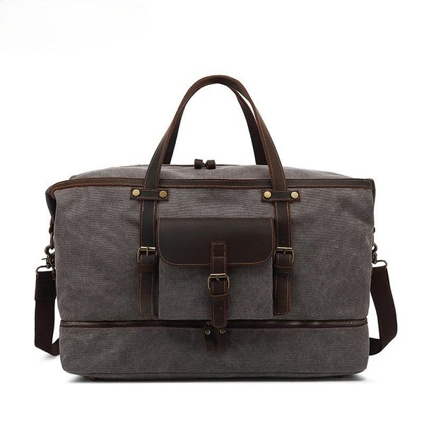 leisure canvas travel bag leather sports fitness dry wet separation luggage storage business duffel bags
leisure canvas travel bag leather sports fitness dry wet separation luggage storage business duffel bags