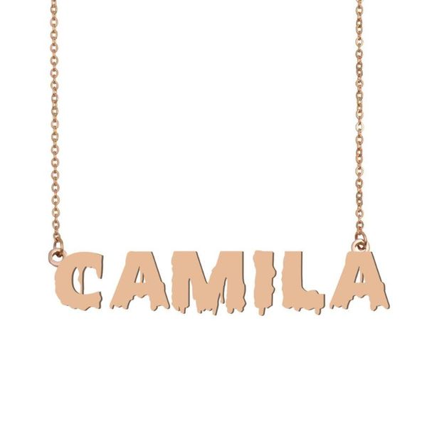 pendant necklaces camila name necklace , cool bloody art for halloween and santa's day jewelry gift kids boys girls, Silver
pendant necklaces camila name necklace , cool bloody art for halloween and santa's day jewelry gift kids boys girls, Silver