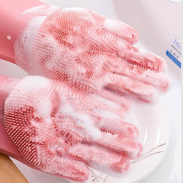 disposable gloves magic silicone dishwashing cleaning rubber sponge scrub glove household scrubber kitchen tools
disposable gloves magic silicone dishwashing cleaning rubber sponge scrub glove household scrubber kitchen tools