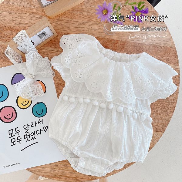 princess baby romper 2021 summer newborn girl short sleeve ruffles collar lace white soft cotton bodysuit playsuit clothes, Blue
princess baby romper 2021 summer newborn girl short sleeve ruffles collar lace white soft cotton bodysuit playsuit clothes, Blue