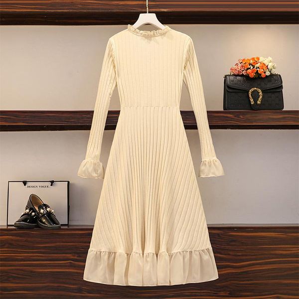 autumn winter ladies slim base knitted dress fashion vestidos high waist robe femme de festa womens clothing casual dresses, Black;gray
autumn winter ladies slim base knitted dress fashion vestidos high waist robe femme de festa womens clothing casual dresses, Black;gray