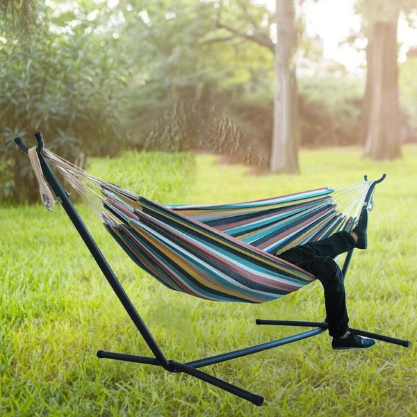 canvas hammock thicken chair swing outdoor garden sports travel leisure camping stripe double single people hanging bed camp furniture
canvas hammock thicken chair swing outdoor garden sports travel leisure camping stripe double single people hanging bed camp furniture