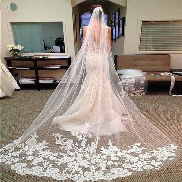 bridal veils wholesale 3m one layer lace edge white ivory catherdal wedding veil long accessories, Black
bridal veils wholesale 3m one layer lace edge white ivory catherdal wedding veil long accessories, Black