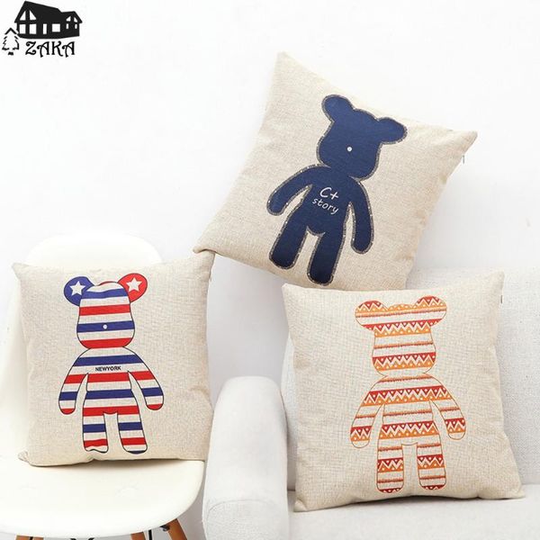 arrival zaka high-grade multicolor cotton linen cute bear thicken home sofa cushion cover car decorative pillow covers gifts cushion/decorat
arrival zaka high-grade multicolor cotton linen cute bear thicken home sofa cushion cover car decorative pillow covers gifts cushion/decorat