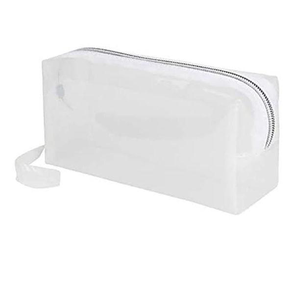 pencil bags large transparent case zipper cosmetic jelly student stationery box for daily office
pencil bags large transparent case zipper cosmetic jelly student stationery box for daily office