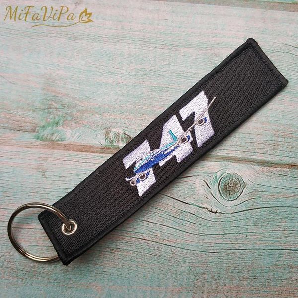 keychains mifavipa boeing 747 fashion trinket airplane keychain strap embroidery aviation key chain for men gift luggage tag keyrings, Silver
keychains mifavipa boeing 747 fashion trinket airplane keychain strap embroidery aviation key chain for men gift luggage tag keyrings, Silver