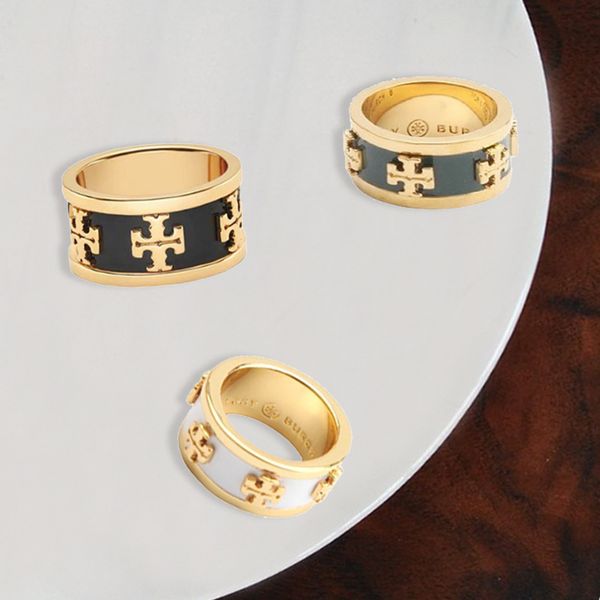 ladies fashion jewelry enamel glaze wide face marking temperament fashion ring couple gift, Silver
ladies fashion jewelry enamel glaze wide face marking temperament fashion ring couple gift, Silver