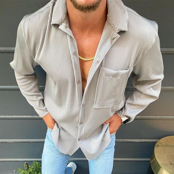 men's casual shirts autumn fashion men turn-down collar button cardigan corduroy patch pocket spring long sleeve mens solid shirt, White;black
men's casual shirts autumn fashion men turn-down collar button cardigan corduroy patch pocket spring long sleeve mens solid shirt, White;black