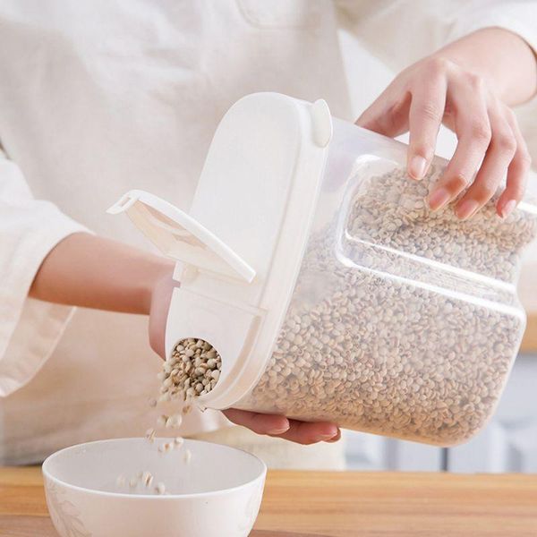 clear plastic kitchen rice bean cereal flour grain storage box container sealed case bottles & jars
clear plastic kitchen rice bean cereal flour grain storage box container sealed case bottles & jars