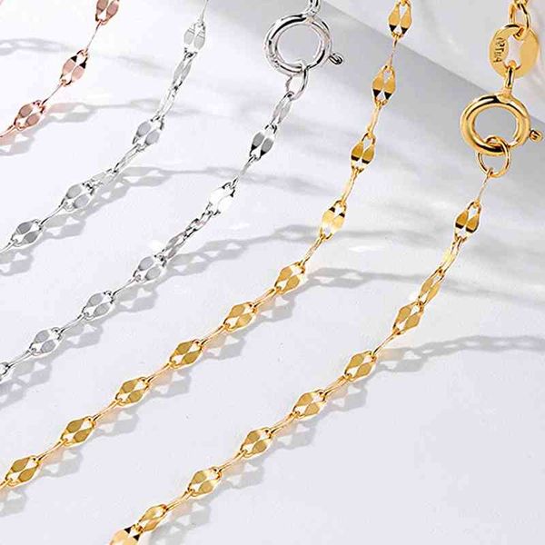 necklace women's s925 silver electroplating platinum rose gold necklace lips plain fine clavicle chain live style, Black
necklace women's s925 silver electroplating platinum rose gold necklace lips plain fine clavicle chain live style, Black