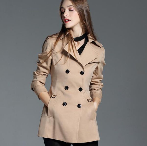 women's trench coats european spring ladies coat for women long sleeves double-breasted womens autumn female overcoat woman short cloth, Tan;black
women's trench coats european spring ladies coat for women long sleeves double-breasted womens autumn female overcoat woman short cloth, Tan;black
