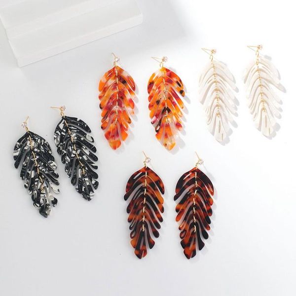 dangle & chandelier layered resin leopard feather earrings with cz stone 2021 selling long acetate acrylic leaf drop for women, Silver
dangle & chandelier layered resin leopard feather earrings with cz stone 2021 selling long acetate acrylic leaf drop for women, Silver