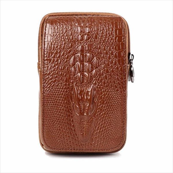 men genuine leather cell mobile phone case fanny bag crocodile grain wallet purse bum hip belt waist pack
men genuine leather cell mobile phone case fanny bag crocodile grain wallet purse bum hip belt waist pack