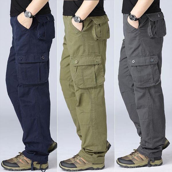 cargo casual multi pockets women pants military tactical plus size 44 cotton men outwear army loose straight long trousers, Black
cargo casual multi pockets women pants military tactical plus size 44 cotton men outwear army loose straight long trousers, Black