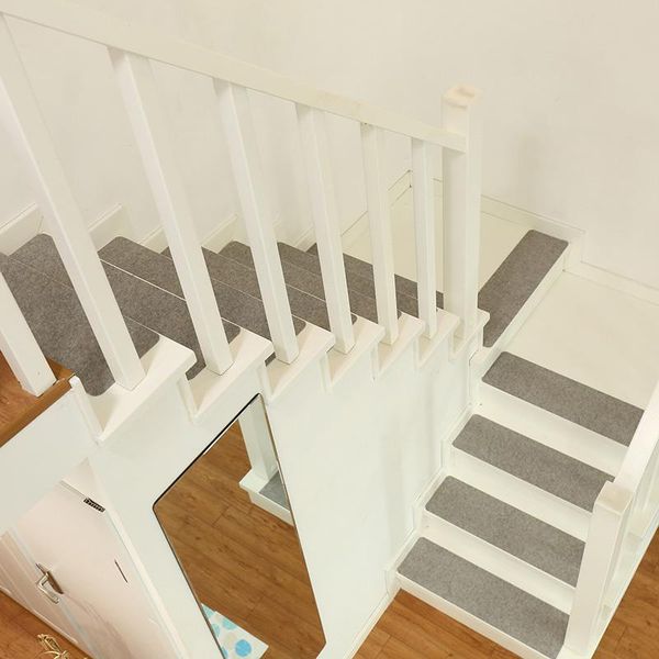 carpets self adhesive stair tread carpet mats anti-skid step rugs safety solid color mute floor indoor warm pad 55x20cm for home
carpets self adhesive stair tread carpet mats anti-skid step rugs safety solid color mute floor indoor warm pad 55x20cm for home