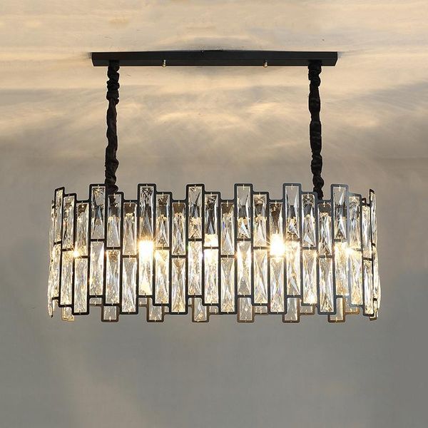 chandeliers led black crystal chandelier lighting for dining room kitchen island modern rectangle indoor lamp home decor cristal lustre 2021
chandeliers led black crystal chandelier lighting for dining room kitchen island modern rectangle indoor lamp home decor cristal lustre 2021