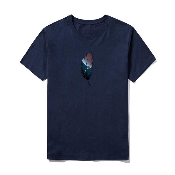mens t-shirt feather space printing short sleeve printed male summer casual streetwear customized brand clothing 5xl men's t-shirts, White;black
mens t-shirt feather space printing short sleeve printed male summer casual streetwear customized brand clothing 5xl men's t-shirts, White;black