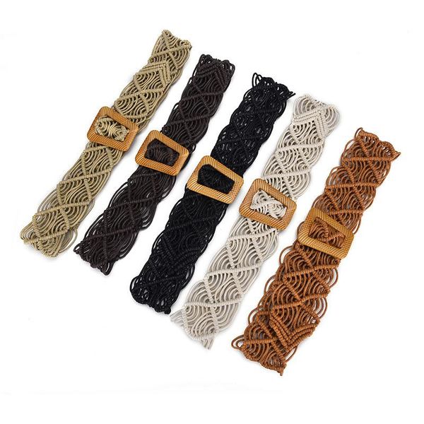 belts women square buckle waist strap ethnic style belt seal female wide dress sweater fashion waistbands, Black;brown
belts women square buckle waist strap ethnic style belt seal female wide dress sweater fashion waistbands, Black;brown