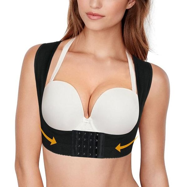 women's shapers factory chest up shapewear bodysuit for women back support posture corrector body shaper underwear, Black;white
women's shapers factory chest up shapewear bodysuit for women back support posture corrector body shaper underwear, Black;white