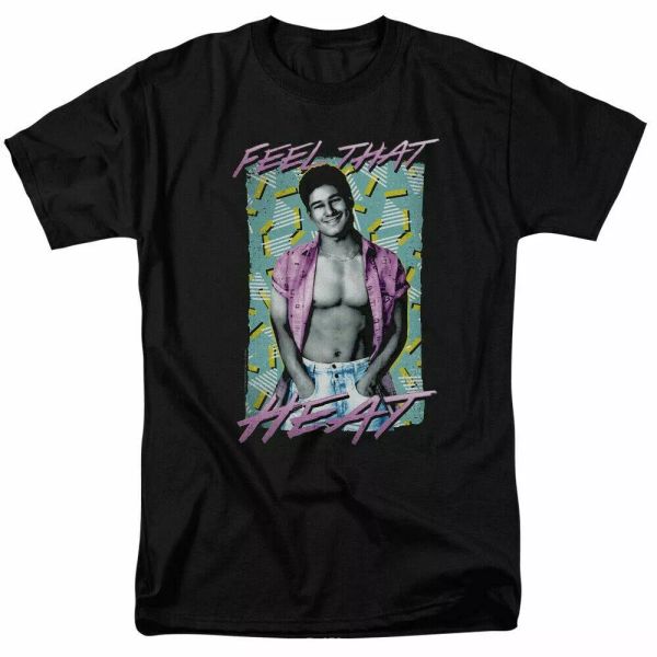saved by the bell heated t shirt mens licensed classic tv slater tee black, White;black
saved by the bell heated t shirt mens licensed classic tv slater tee black, White;black