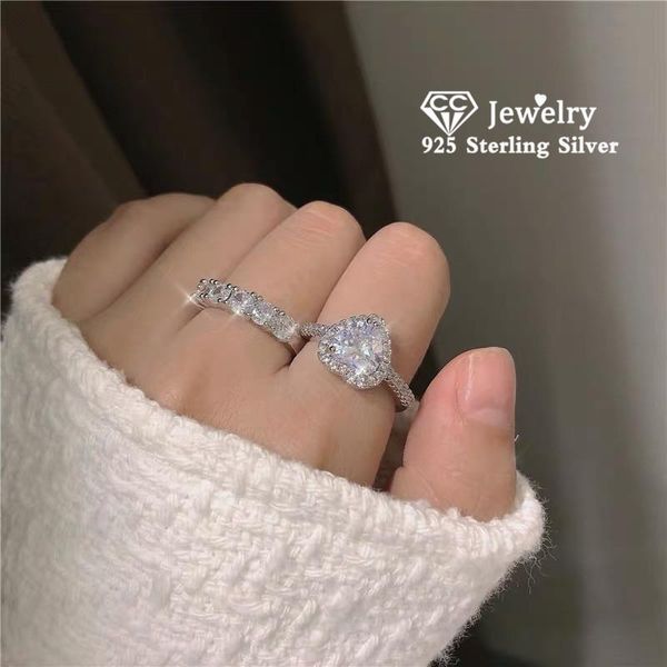 cluster rings for women 925 silver heart colorful 6mm cubic zirconia romantic ring engagement wedding bridal fashion jewelry 1578, Golden;silver
cluster rings for women 925 silver heart colorful 6mm cubic zirconia romantic ring engagement wedding bridal fashion jewelry 1578, Golden;silver