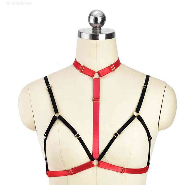 bamboo like gothic binding elastic beautiful back color matching fun harness underwear o0645, Black;white
bamboo like gothic binding elastic beautiful back color matching fun harness underwear o0645, Black;white