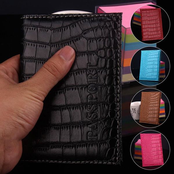 card holders multi-function id holder case crocodile pattern travel passport cover pu leather protector organizer, Brown;gray
card holders multi-function id holder case crocodile pattern travel passport cover pu leather protector organizer, Brown;gray