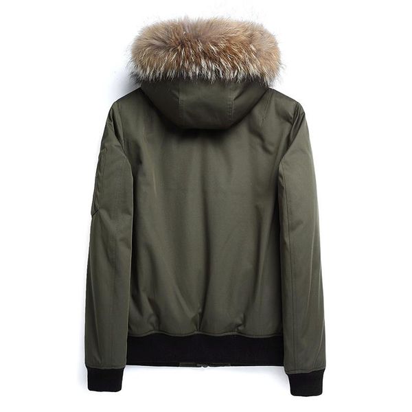 men's leather & faux parka real wool liner coat winter men raccoon fur collar parkas plus size jacket 2303 my1183, Black
men's leather & faux parka real wool liner coat winter men raccoon fur collar parkas plus size jacket 2303 my1183, Black