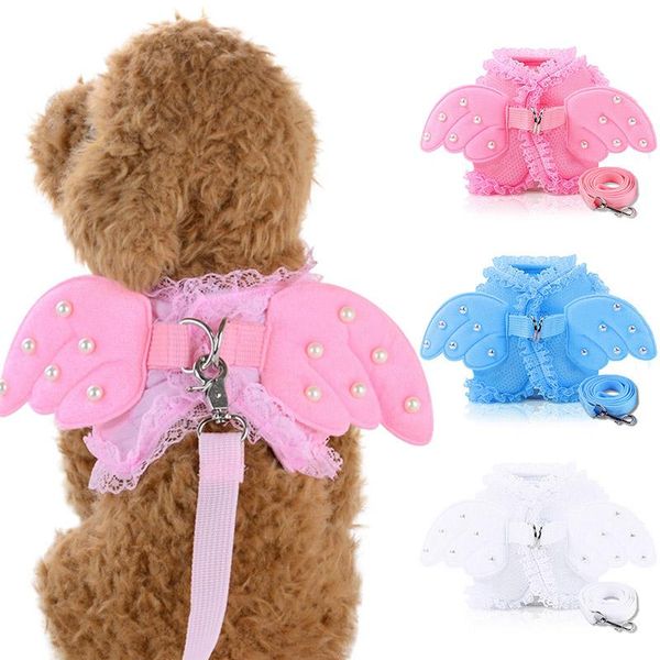 cute angel wing princess pet dog harness leashes puppy pearl adjustable walk out vest collar hand strap #2 collars &
cute angel wing princess pet dog harness leashes puppy pearl adjustable walk out vest collar hand strap #2 collars &