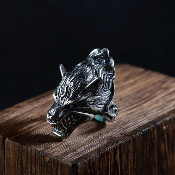 cluster rings vintage wolf head ring sterling silver 925 ethnic thai jewelry for men, Golden;silver
cluster rings vintage wolf head ring sterling silver 925 ethnic thai jewelry for men, Golden;silver