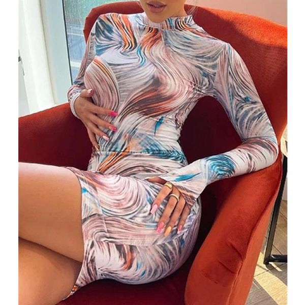 casual dresses autumn summer ladies tie-dye wave printed bodycon dress women long sleeve round collar mini vestidos party vacation clot, Black;gray
casual dresses autumn summer ladies tie-dye wave printed bodycon dress women long sleeve round collar mini vestidos party vacation clot, Black;gray