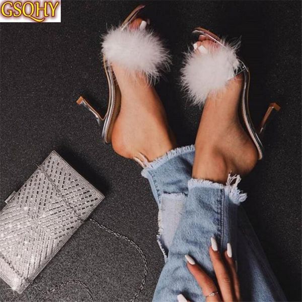 shoes woman feather transparent high heels fur slippers women peep toe mules lady pumps slides white, Black
shoes woman feather transparent high heels fur slippers women peep toe mules lady pumps slides white, Black