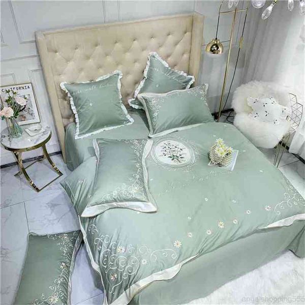 chic premium embroidery flower green pink yellow duvet cover with zipper silky soft egyptian cotton bedding bed sheet set
chic premium embroidery flower green pink yellow duvet cover with zipper silky soft egyptian cotton bedding bed sheet set
