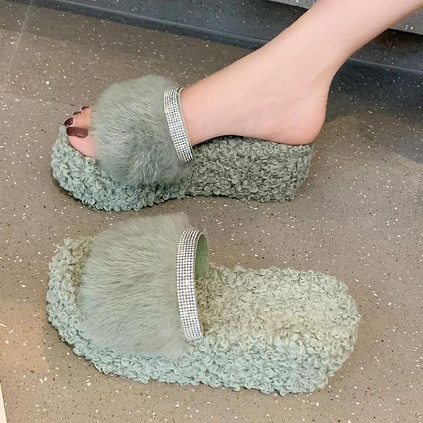 slippers women's fluffy platform fashion plush indoor wedge ytmtloy house shoes ladies sandals zapatillas mujer casa, Black
slippers women's fluffy platform fashion plush indoor wedge ytmtloy house shoes ladies sandals zapatillas mujer casa, Black