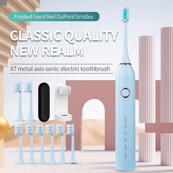 sonic electric toothbrush usb rechargeable tooth brush waterproof ultrasonic brushes automatic 5 mode with travel case smart
sonic electric toothbrush usb rechargeable tooth brush waterproof ultrasonic brushes automatic 5 mode with travel case smart