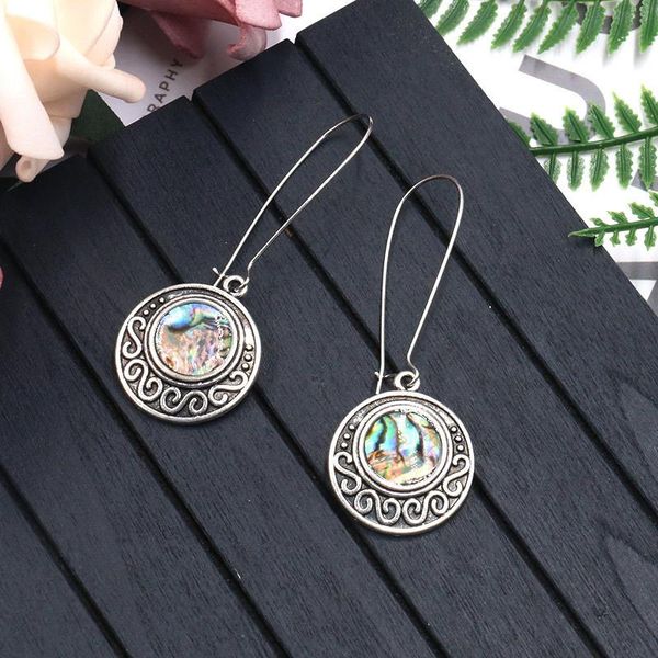 dangle & chandelier hongye fashion vintage female drop earrings natural abalone zinc alloy bridal party ear jewelry wholesale, Silver
dangle & chandelier hongye fashion vintage female drop earrings natural abalone zinc alloy bridal party ear jewelry wholesale, Silver