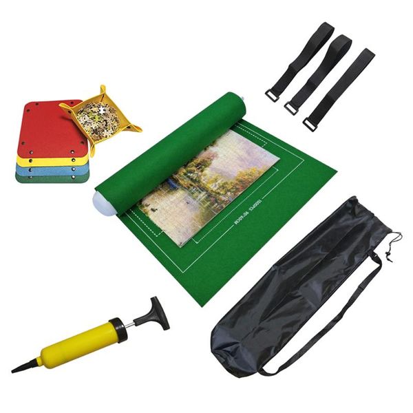 carpets puzzle storage mat for up to 1500/2000/3000 pieces rug with bag portable floor accessories 1set
carpets puzzle storage mat for up to 1500/2000/3000 pieces rug with bag portable floor accessories 1set
