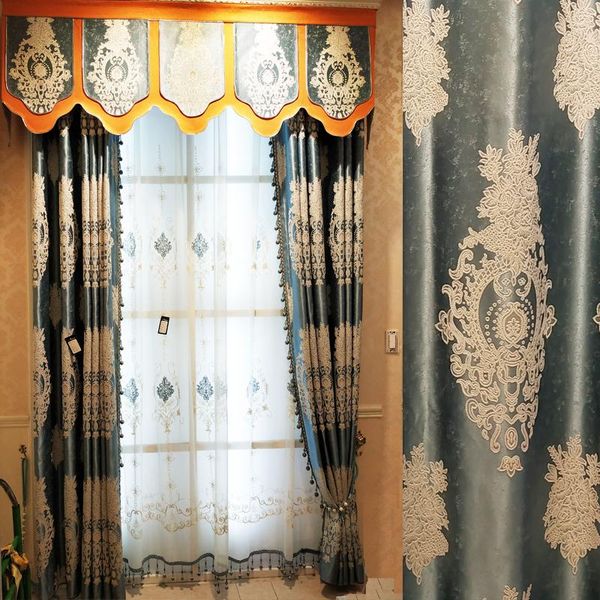 curtain & drapes high-end european jacquard curtains for living room blue embroidery yarn fpr bedroom dining villa window high shading
curtain & drapes high-end european jacquard curtains for living room blue embroidery yarn fpr bedroom dining villa window high shading