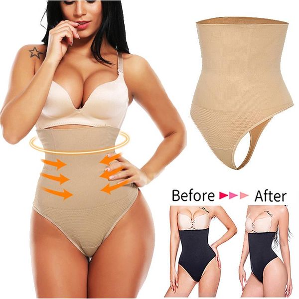 womens thong panty shaper high waist tummy control panties slimming underwear trainer shaping briefs bulifter shapewear women's shapers, Black;white
womens thong panty shaper high waist tummy control panties slimming underwear trainer shaping briefs bulifter shapewear women's shapers, Black;white
