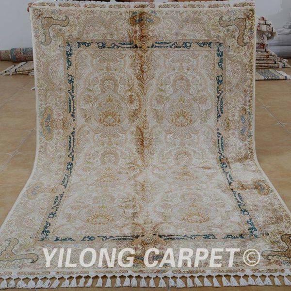 carpets yilong 5.6'x8.3' antique hand made persian tabriz carpet dark blue knotted turkish rug (1808)
carpets yilong 5.6'x8.3' antique hand made persian tabriz carpet dark blue knotted turkish rug (1808)