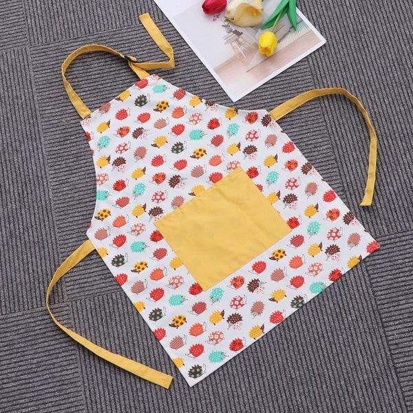 aprons children cotton cartoon hedgehog pattern painting kids for cooking baking kitchen (small size, hedgehog) 
aprons children cotton cartoon hedgehog pattern painting kids for cooking baking kitchen (small size, hedgehog)
