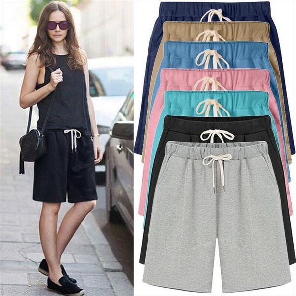 summer bermuda large size women short 7xl 8xl loose casual sports stretchy cotton straight leg breathable sweatshorts, White;black
summer bermuda large size women short 7xl 8xl loose casual sports stretchy cotton straight leg breathable sweatshorts, White;black