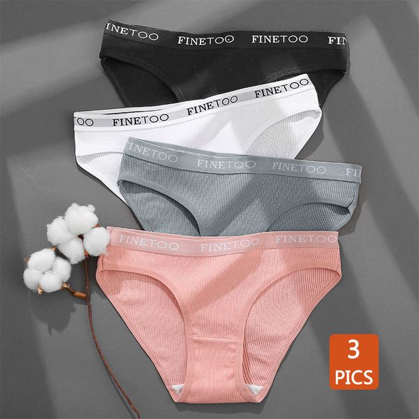 women's 3pcs/set letter waist cotton panties fashion underpants color panty solid lingerie women, Black;pink
women's 3pcs/set letter waist cotton panties fashion underpants color panty solid lingerie women, Black;pink